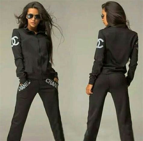 chanel tracksuits ladies.